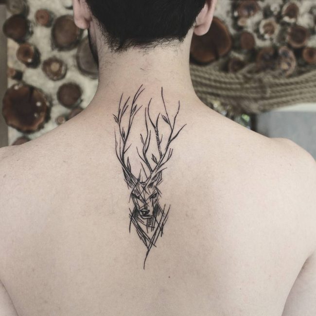 Deer Tattoo 103