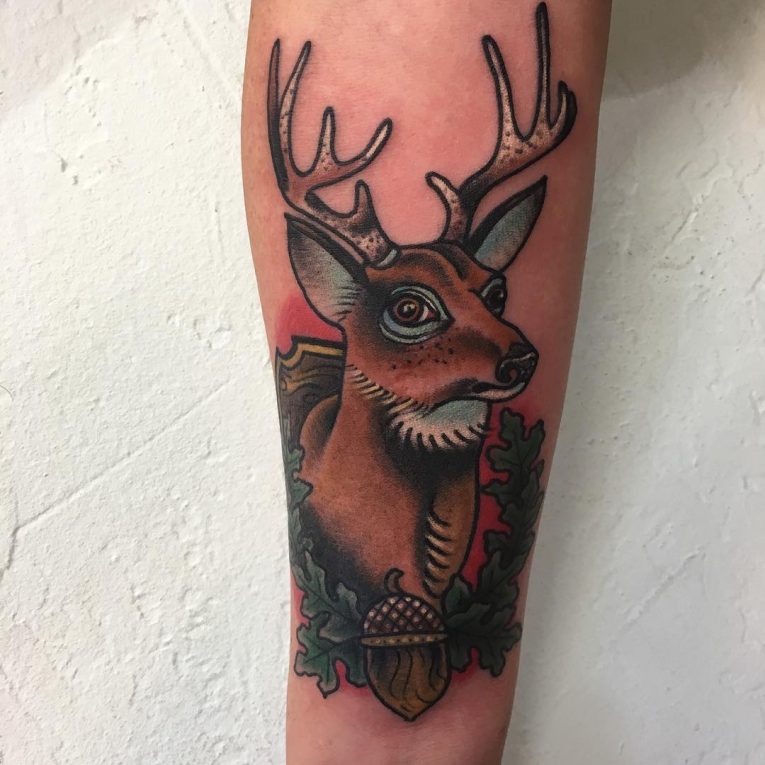 Deer Tattoo 114
