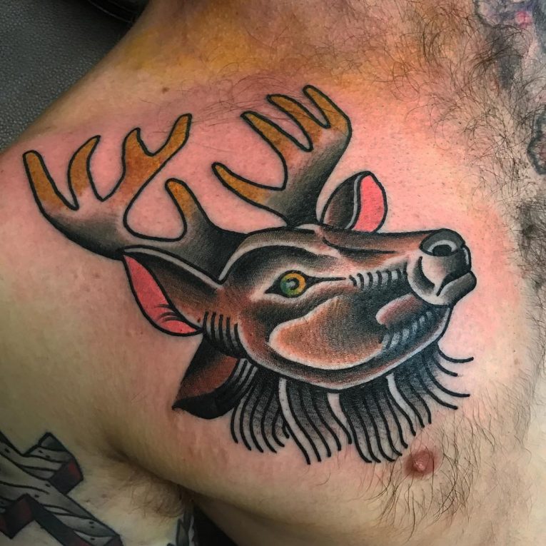 Deer Tattoo 120