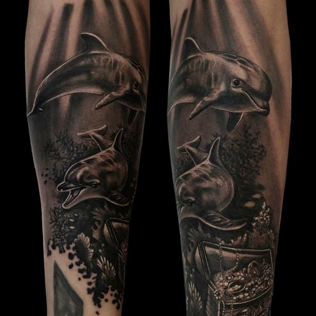 Dolphin Tattoo 48