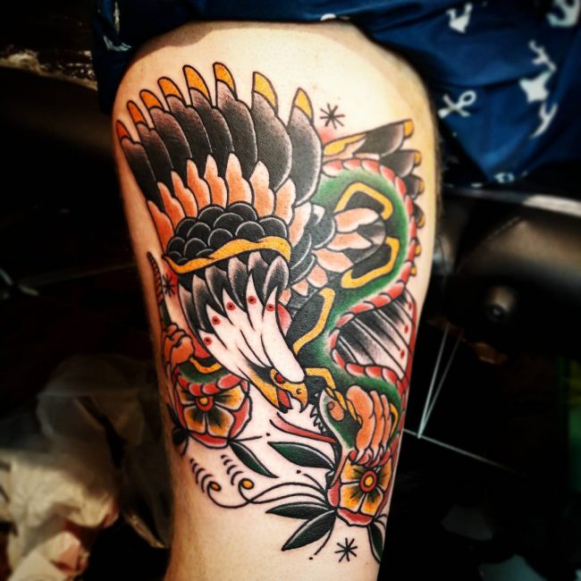 Eagle Tattoo 86
