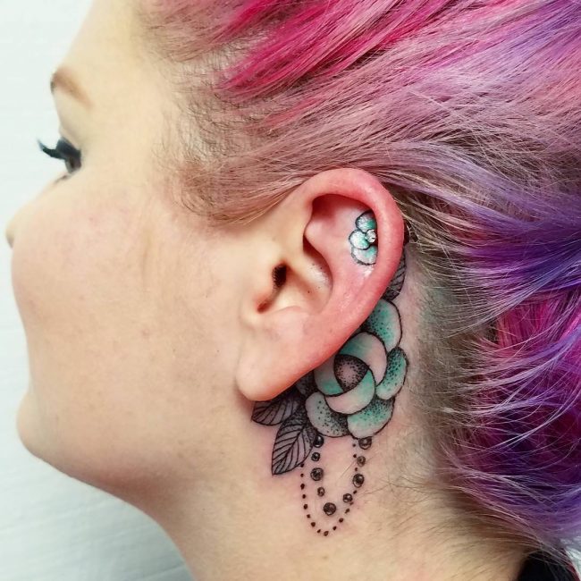Ear Tattoo 39