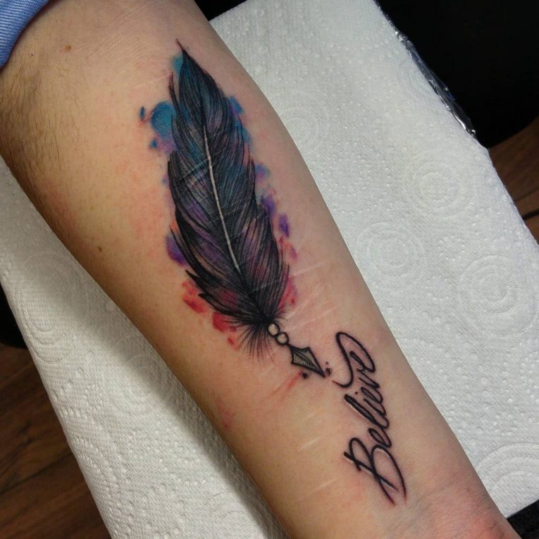Feather Tattoo 70