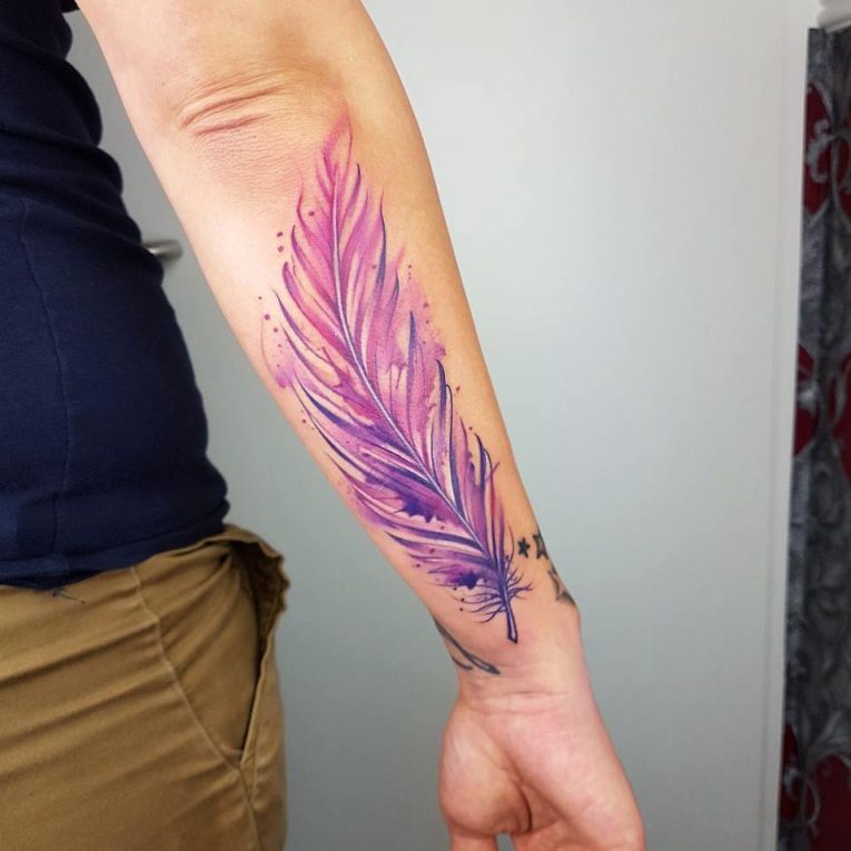 Feather Tattoo 74