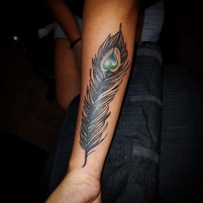 75+ Best Peacock Feather Tattoo Designs & Meanings - (2019)