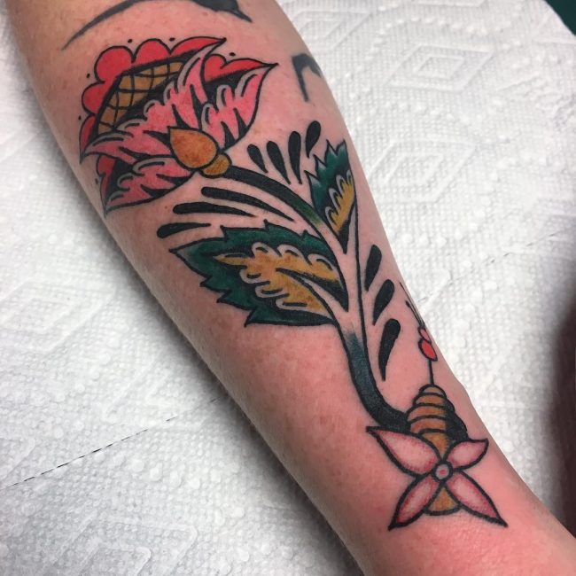 Floral Tattoo