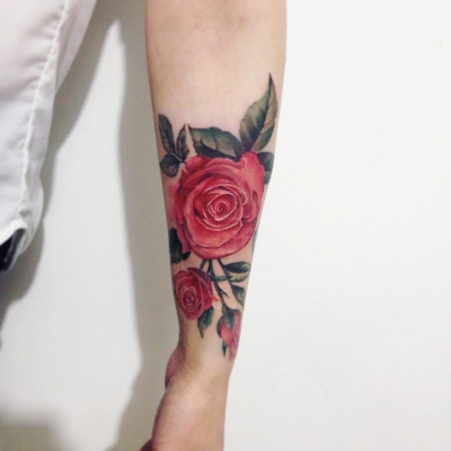 Floral Tattoo