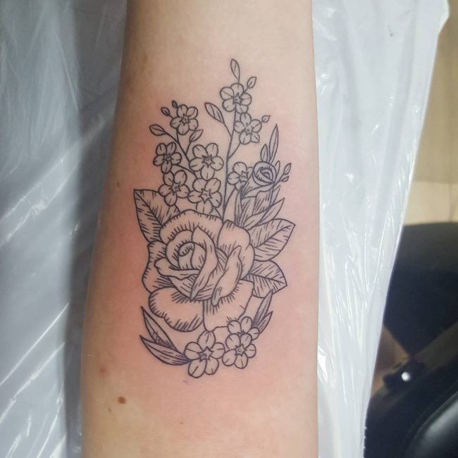 Floral Tattoo