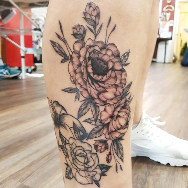 Floral Tattoo