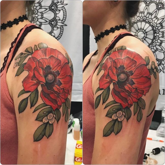 Floral Tattoo
