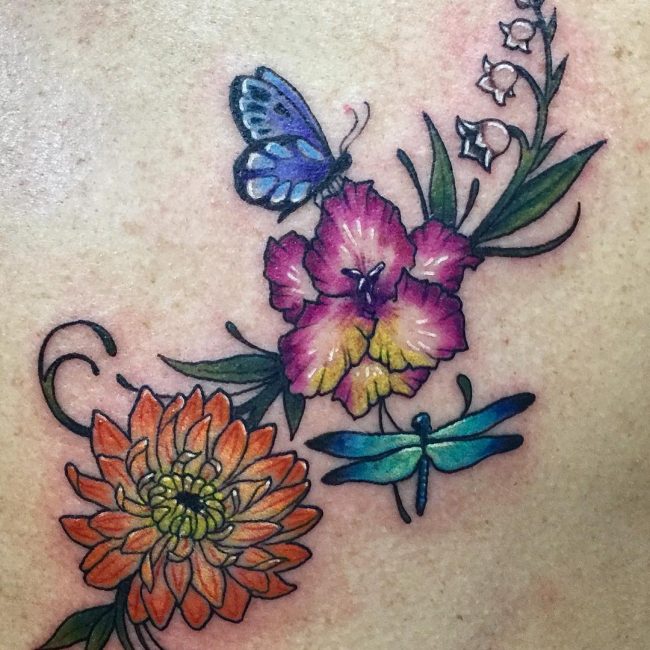 Floral Tattoo