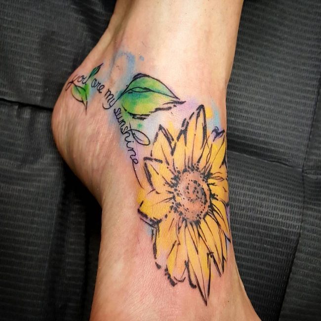 Floral Tattoo