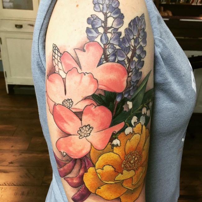 Floral Tattoo