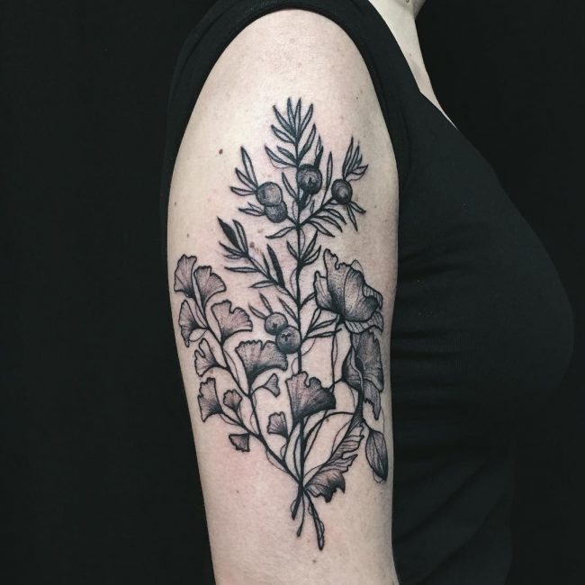 Floral Tattoo