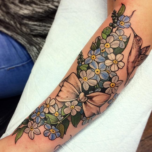 Floral Tattoo