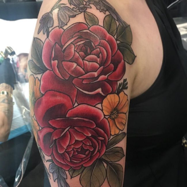 Floral Tattoo