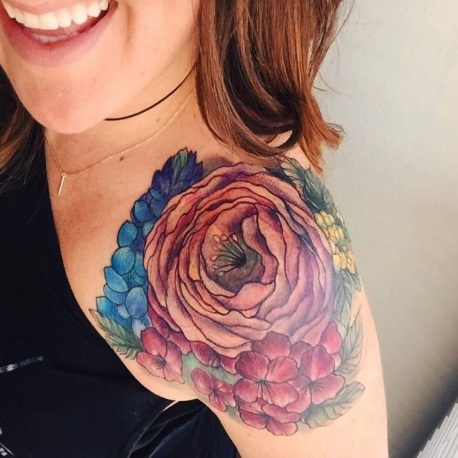 Floral Tattoo