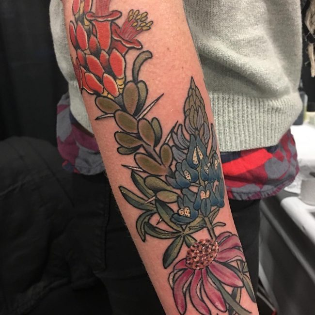 Floral Tattoo