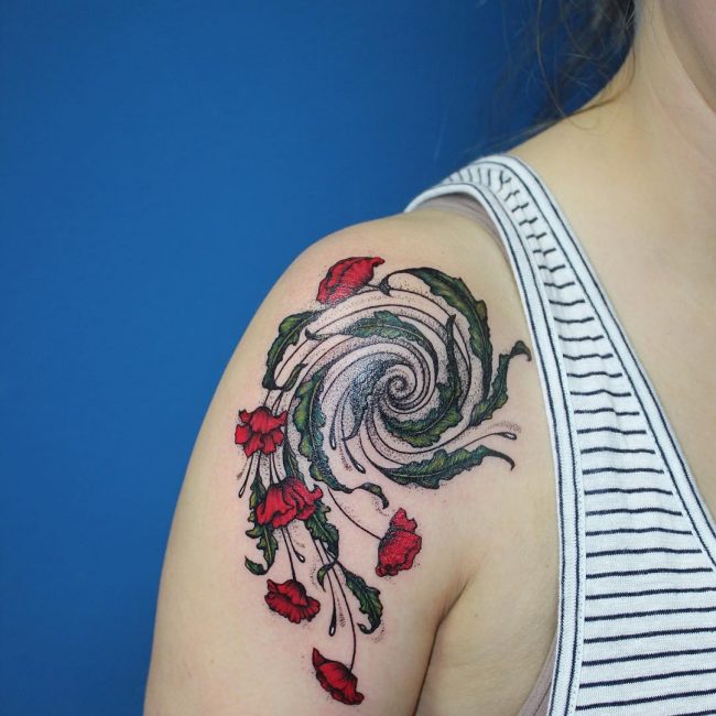 Floral Tattoo