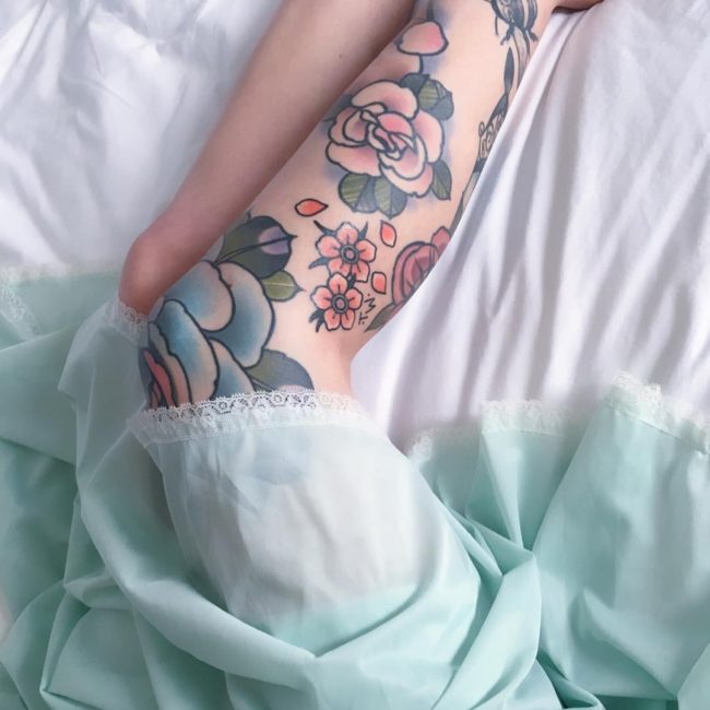 Floral Tattoo