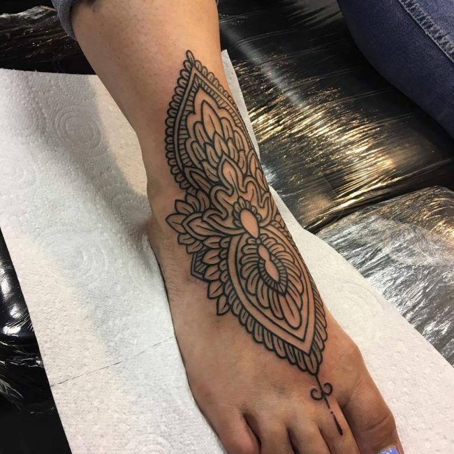 Foot Tattoo 85
