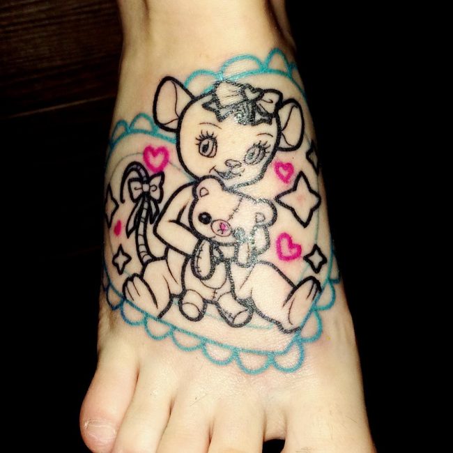 Foot Tattoo