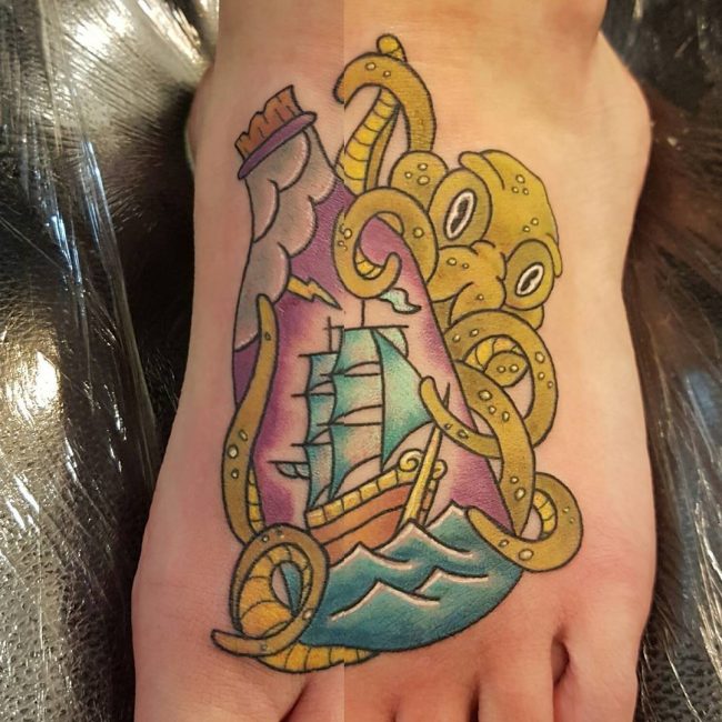 Foot Tattoo