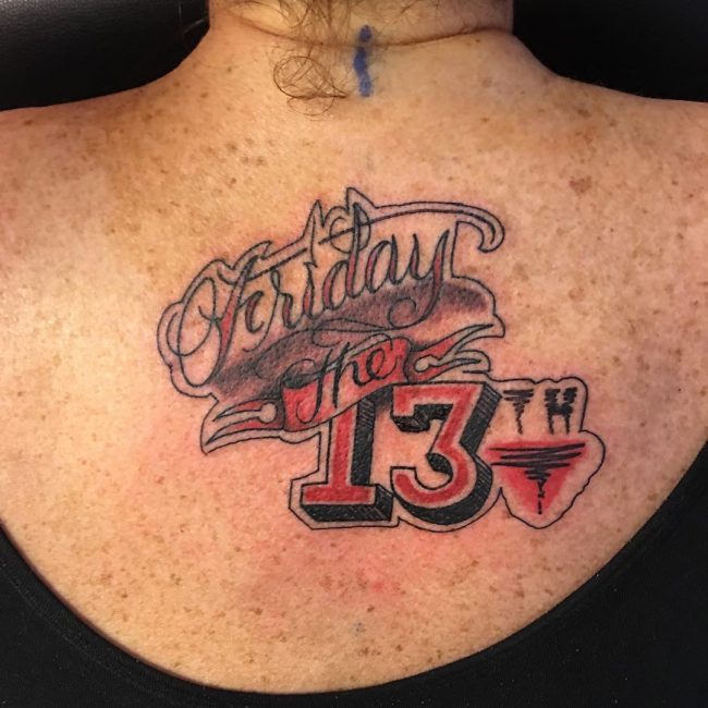 Friday the 13th Tattoo 58