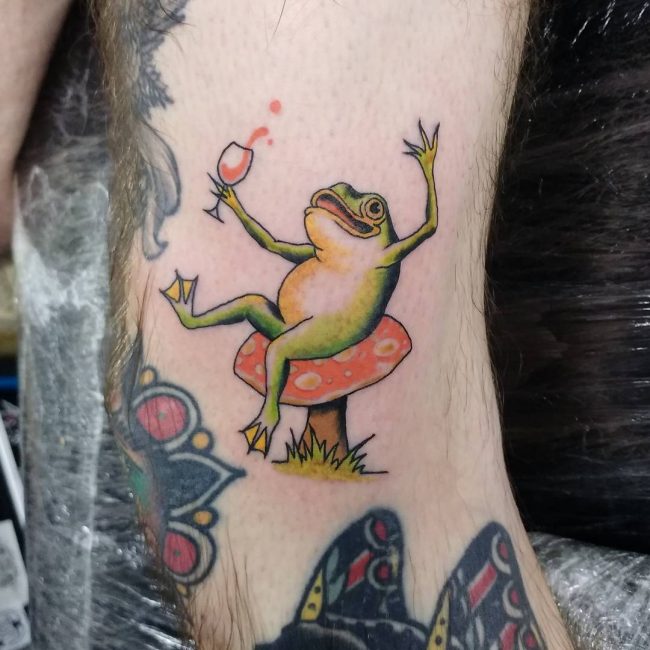 Frog Tattoo 69