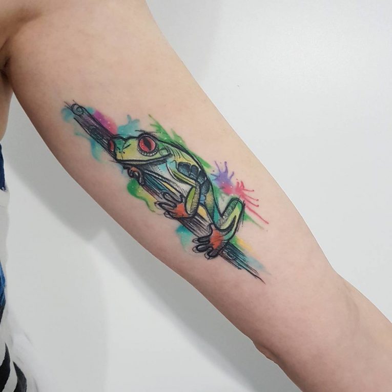 Frog Tattoo 76