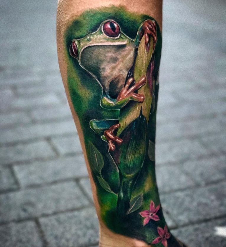 Frog Tattoo 78