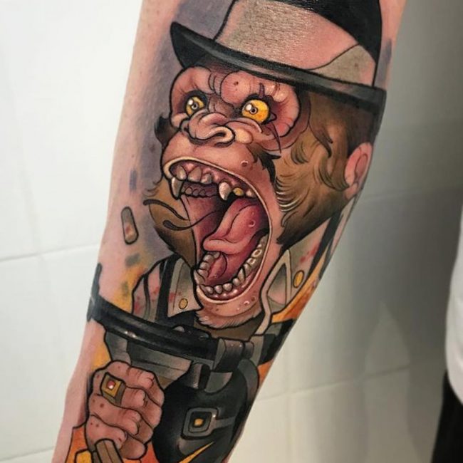 50+ Best Gangster Tattoos - Designs & Meanings 2019