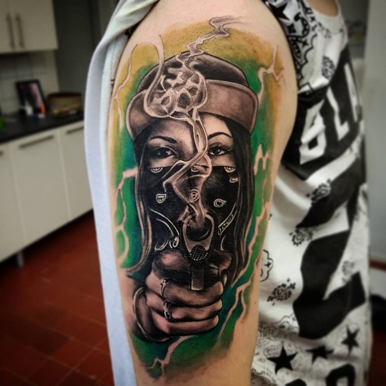 Gangster Tattoo 39.