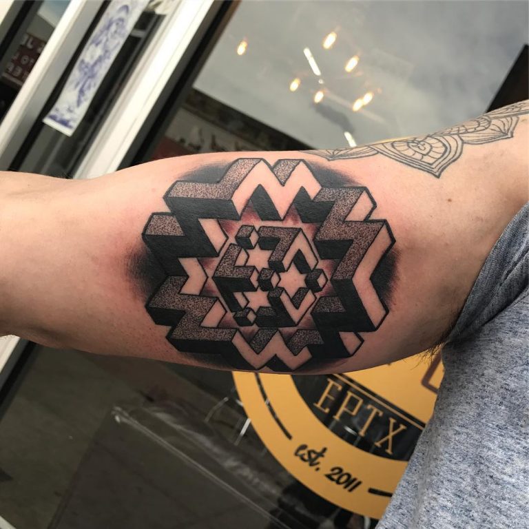 100+ Geometric Tattoo Designs & Meanings - Shapes & Patterns of 2019