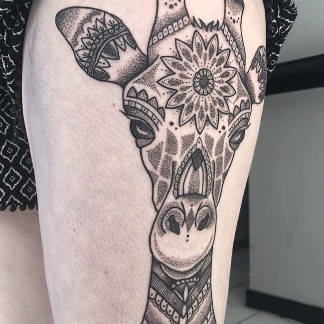 Giraffe Tattoo 104