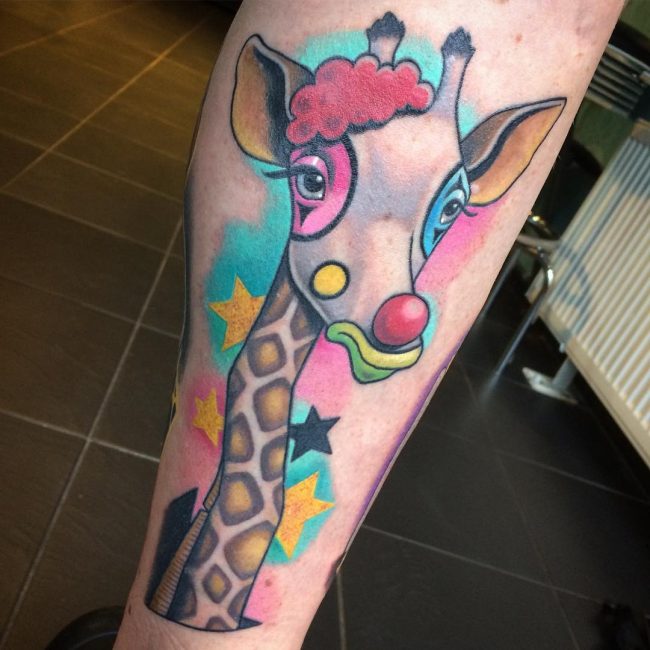 Giraffe Tattoo 108