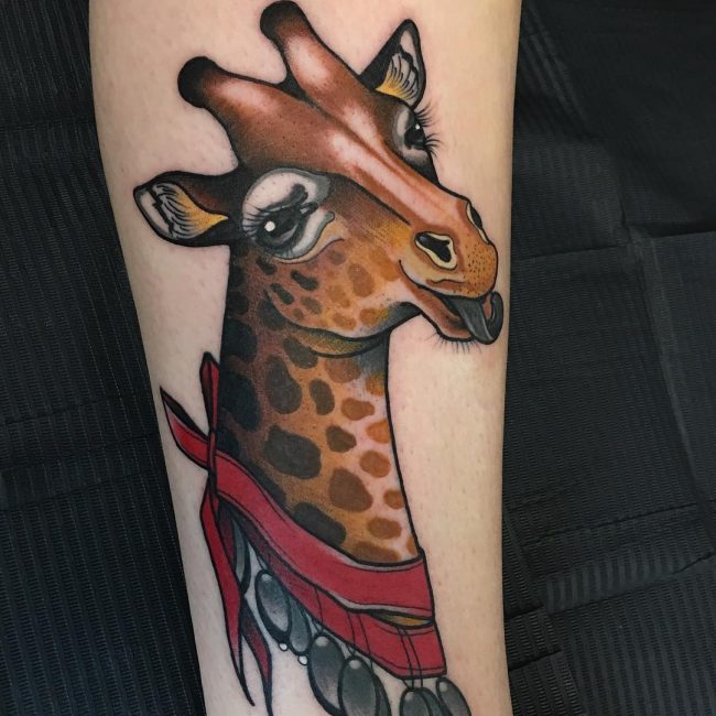 Giraffe Tattoo 109.