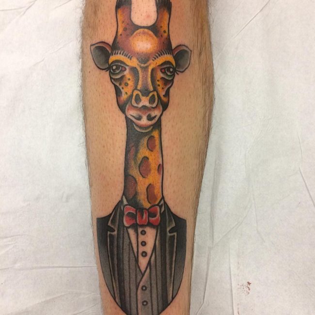 Giraffe Tattoo 110
