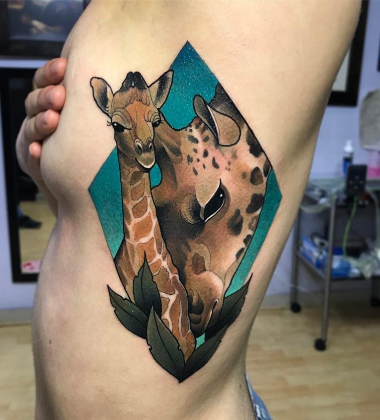 Giraffe Tattoo 114