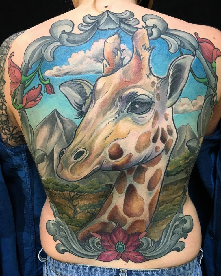 Giraffe Tattoo 119