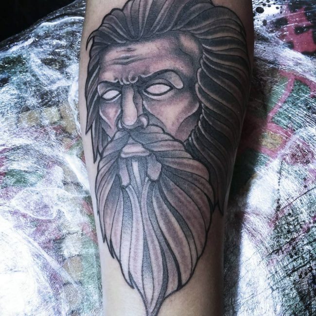 Greek tattoo