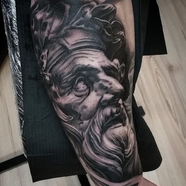 Greek tattoo