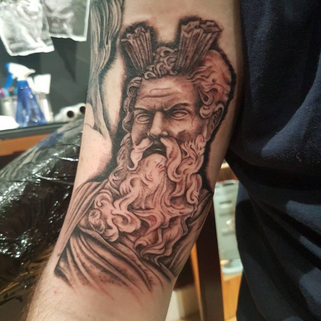 Greek tattoo