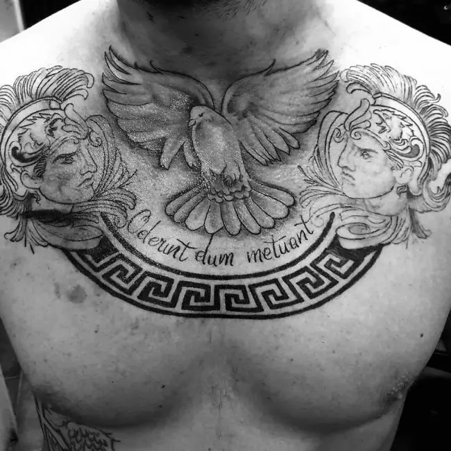 Greek tattoo