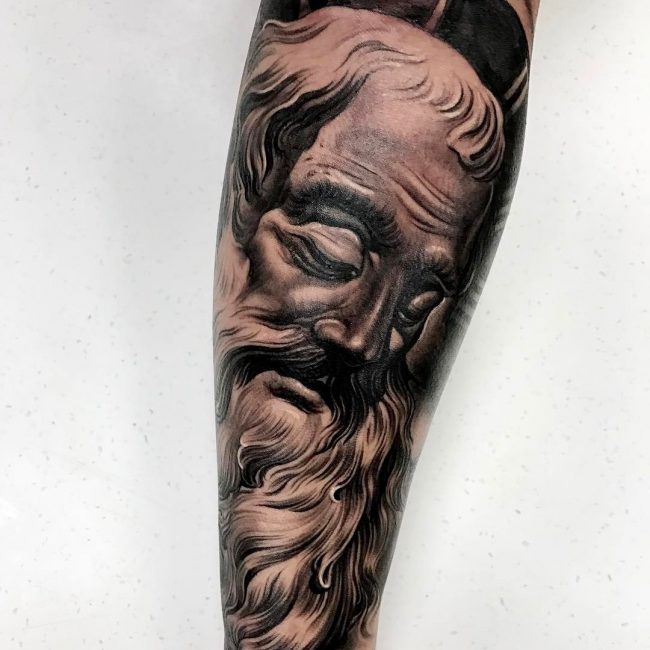 Greek tattoo