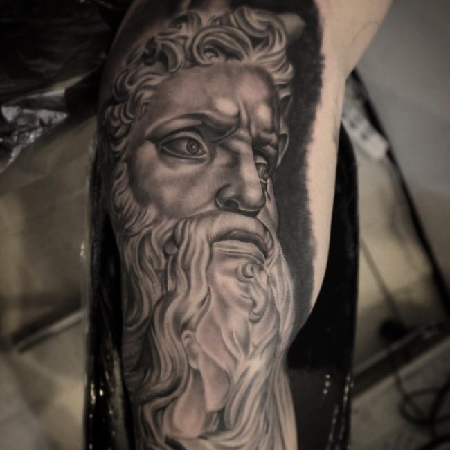 Greek tattoo