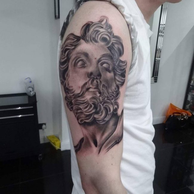 Greek tattoo