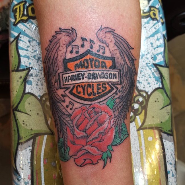 95+ Adventurous Harley Davidson Tattoos