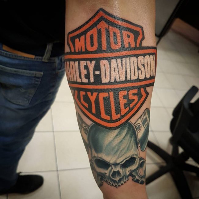 95+ Adventurous Harley Davidson Tattoos