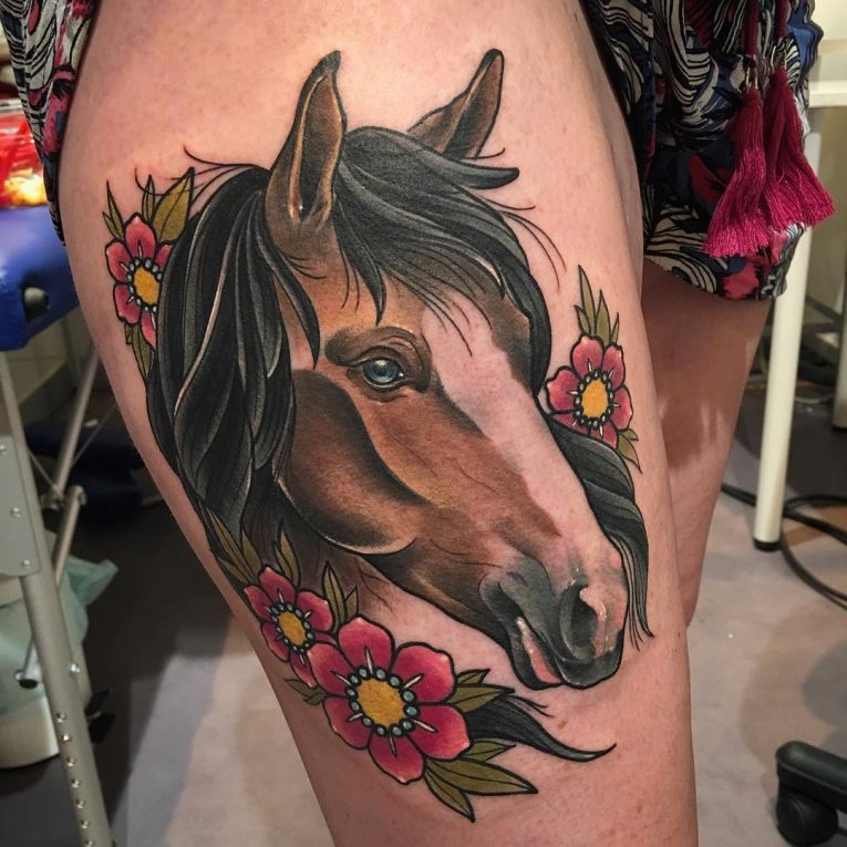 Horse Tattoo 73